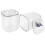 4Pcs Assorted Color Cotton Swab Boxes Small Toothpick Holder Organizer 2