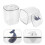 4Pcs Assorted Color Cotton Swab Boxes Small Toothpick Holder Organizer 10