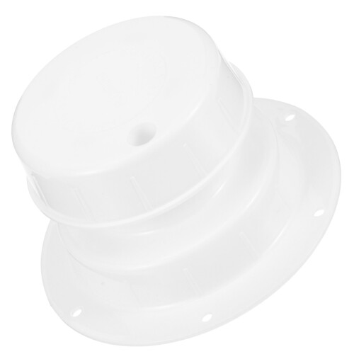 2Pièces Protection Vent Toit Camper Blanc Ventilation Anti Odeurs 1