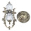 Sanduhr-Timer 15 Min, 228,5 cm Bronzefarbe 3