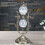 Sanduhr-Timer 15 Min, 228,5 cm Bronzefarbe 5
