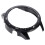 2Pcs Black Pc Watch Protective Cover Frame Easy Install Shell 1