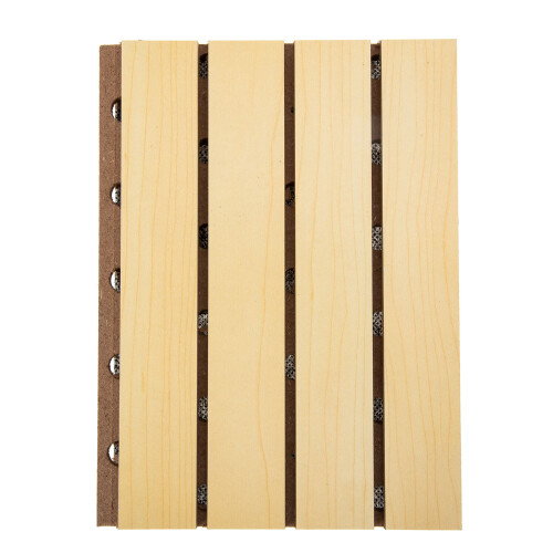 5Pièces Panneaux Absorption Bois Marron Clair Décor Intérieur