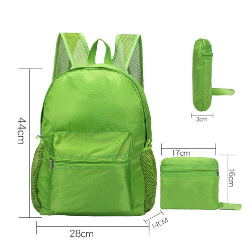 3Pcs Pattern Hiking Backpack Lightweight Travel