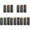 15Pièces Sticks Noir Kit Peinture Douce Durable 4