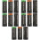 15Pièces Sticks Noir Kit Peinture Douce Durable 9