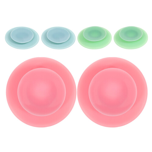 2Pièces Pads Silicone Double Face Antidérapant