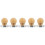 5Stk Espresso Handtamper Mit Holzgriff, Presser Khaki 9