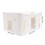 Large Fabric Storage Bin 24L Cotton Linen Foldable 403020cm 2