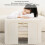 Large Fabric Storage Bin 24L Cotton Linen Foldable 403020cm 6
