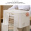 Large Fabric Storage Bin 24L Cotton Linen Foldable 403020cm 9