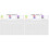 2Sets Multi-Function Acrylic Memo Board with Pen for Office and School 4