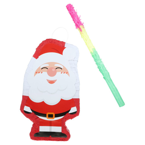 2Sets Weihnachtsmann Pinata Bunt Mit Süßigkeiten- 2