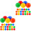 50Pcs Small Lightweight Openable Balls for Party Games 5