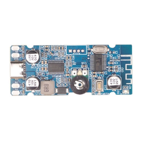 BT5.0 Amplifier Module 2.0 Stereo 2x6W  Power Amplifier Board Powered 5V with Volume Adjustment 2