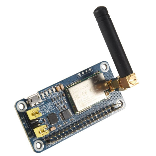 Waveshare SX1262 LoRa HAT for Raspberry Pi Covers 915MHz Frequency Band with Spread Spectrum Modulation