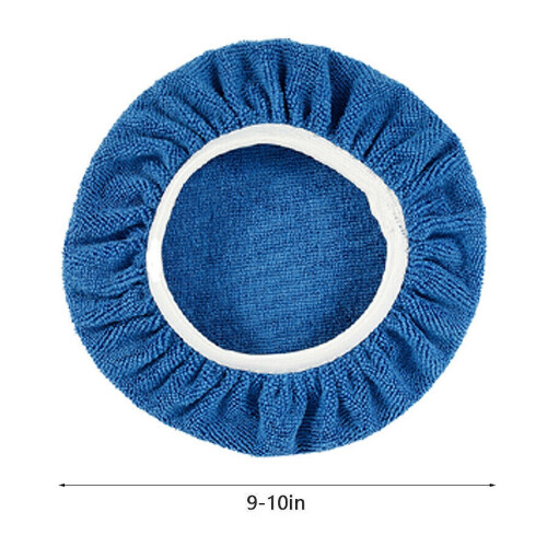 8 Peças 9-10 Polegadas Polimento Ceras Capô Conjunto Polidor Almofada Capa Ferramenta de Polimento 2