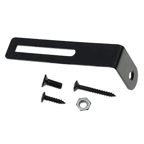 Black Pearl LP Guitar Pickguard with Black Bracket for 2
