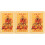 3Pièces Cartes Amulettes Chance Design Élégant 2024 5