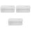 3Pièces Boîte Réutilisable Beurre En PP Transparent Couvercle 5