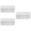 3Pièces Boîte Réutilisable Beurre En PP Transparent Couvercle 9