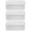 3Pièces Boîte Réutilisable Beurre En PP Transparent Couvercle 10