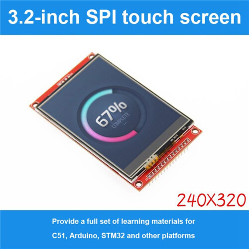 MóDulo LCD SPI de 3,2 Polegadas RGB 65K Color 240X320 TFT MóDulo ILI9341 Ocupa Pelo Menos 4 IO 3.3V (Com Touch MSP3218) 2