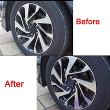 Car Wheel Center Caps Hub Rings Tire Center Decoration Cover Trims for 10Th 2016-2021 Accessories ()