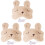 3Stk Wiederaufladbare Dampfblickmaske USB Beige 2