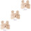 3Stk Wiederaufladbare Dampfblickmaske USB Beige 5