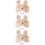 3Stk Wiederaufladbare Dampfblickmaske USB Beige 8