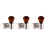3Pcs Makeup Brushes for Women Blush Powder 4