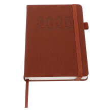 2Pièces Planner Usage Polyvalent PU Compact Avec Attache Stylo