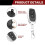 Remote Battery Disconnect ,Wireless Remote Control Battery Disconnect ,12V 200A Remote Control (Type5) 5