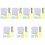 7Sets Lineale Schablonen Kinder Lernwerkzeug 3