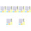 7Sets Lineale Schablonen Kinder Lernwerkzeug 5