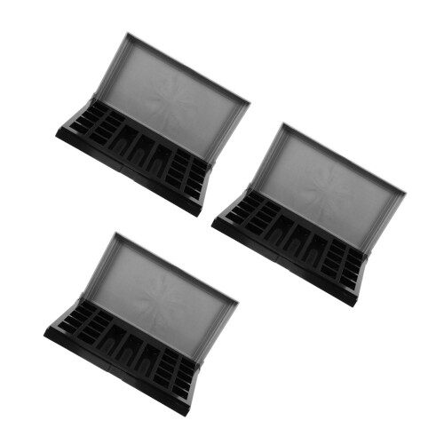 3Pièces Boite De Rangement Pour Pièces Multi-Couleur Usage Commerce 2