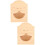 2Pièces En Bois Clair Pour Petit Rongeur Cage 7