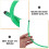 5Pièces Accessoires Humidificateurs Violin Vert Pour Instrument 8