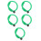 5Pièces Accessoires Humidificateurs Violin Vert Pour Instrument 9