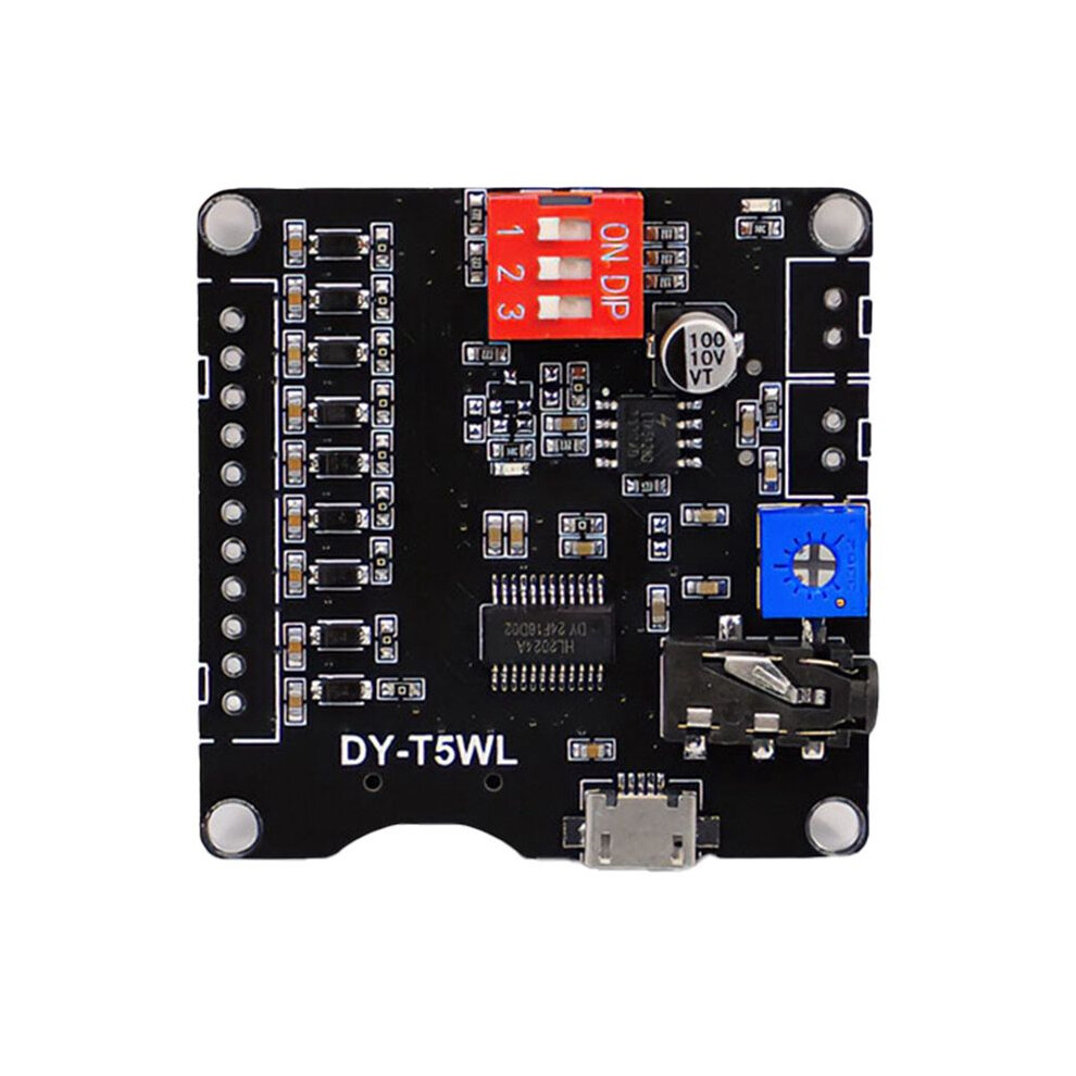 5W Power Voice Mp3 Playback Control Module One-To-One Triggering Tf Memory Card U Disk Custom Audio T5wl 6031048194318