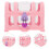 2Pièces Rose Pour Jouets Et Fêtes D'enfants 10