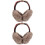 2Pièces Cache-Oreilles En Fourrure Khaki Protège Froid 7