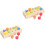 2Ensembles Jouets D'assemblage Vis En Bois Colorés Pour Enfants 5