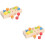 2Ensembles Jouets D'assemblage Vis En Bois Colorés Pour Enfants 8
