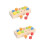 2Ensembles Jouets D'assemblage Vis En Bois Colorés Pour Enfants 9