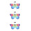 3Ensembles Ailes Multicolores Cape Cosplay Pour Enfants 4
