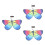 3Ensembles Ailes Multicolores Cape Cosplay Pour Enfants 5