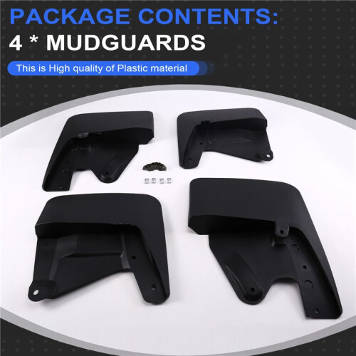 4Pcs Car Mudguards Mud- for  Sequoia 2023-2025 Mud Flap  Guards Car Accessories 2