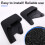 4Pcs Car Mudguards Mud- for  Sequoia 2023-2025 Mud Flap  Guards Car Accessories 7